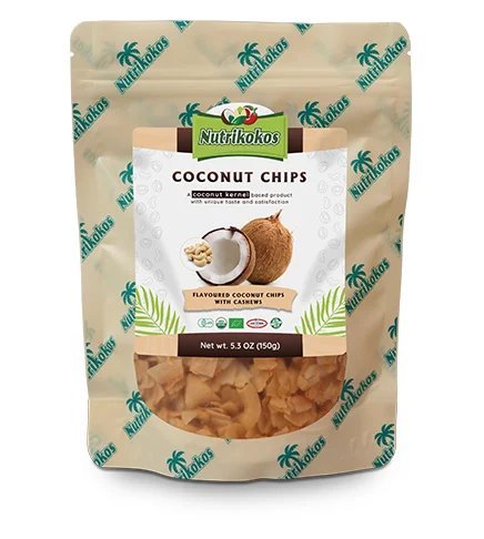 Flavoured Coconut Crunch With Cashews